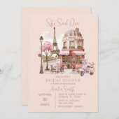 Vrijgezellenfeest van de Eiffeltoren Kaart (Voorkant / Achterkant)