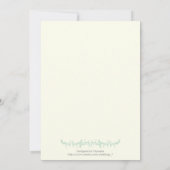 Vrijgezellenfeest van de Eiffeltoren van Parijs-br Kaart (Achterkant)