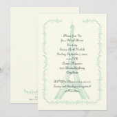 Vrijgezellenfeest van de Eiffeltoren van Parijs-br Kaart (Voorkant / Achterkant)