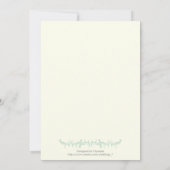 Vrijgezellenfeest van de Eiffeltoren van Parijs-br Kaart (Achterkant)