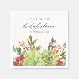 Vrijgezellenfeest van de flora van de Succulente w Servet