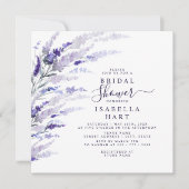 Vrijgezellenfeest van de Floral van Lavender Kaart (Voorkant)