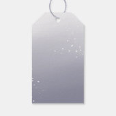 Vrijgezellenfeest van de Foliage Weddenschap Cadeaulabel (Achterkant)