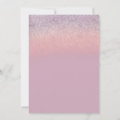 Vrijgezellenfeest van de Folie-bruiloft Kaart (Achterkant)