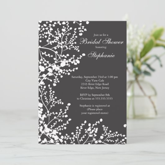 Vrijgezellenfeest van de grote baby kaart (Staand voorkant)