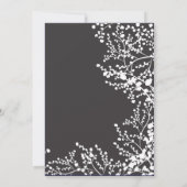 Vrijgezellenfeest van de grote baby kaart (Achterkant)