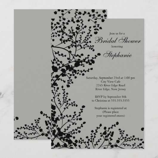 Vrijgezellenfeest van de grote baby's kaart (Voorkant / Achterkant)