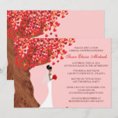 Vrijgezellenfeest van de Herfst van de eikenboom v Kaart (Voorkant / Achterkant)