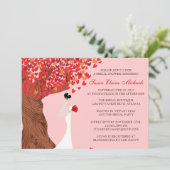 Vrijgezellenfeest van de Herfst van de eikenboom v Kaart (Staand voorkant)