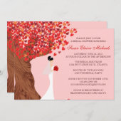 Vrijgezellenfeest van de Herfst van de eikenboom v Kaart (Voorkant / Achterkant)