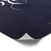 Vrijgezellenfeest van de herfst van de zonnebloeme poster (Hoek)