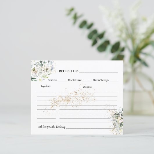 Vrijgezellenfeest van de Kaart van kruiden en rest (Staand voorkant)