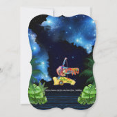 Vrijgezellenfeest van de kosmische ruimte kaart (Achterkant)