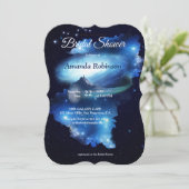 Vrijgezellenfeest van de kosmische ruimte kaart (Staand voorkant)