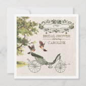  Vrijgezellenfeest van de Kunststof Burlap Kaart (Voorkant)