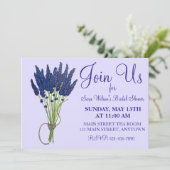 Vrijgezellenfeest van de lavendel Bunch Garden Par Kaart (Staand voorkant)