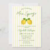 Vrijgezellenfeest van de Lemon Main Squeeze Kaart (Voorkant)