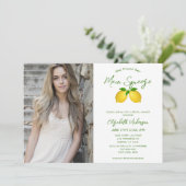 Vrijgezellenfeest van de Lemon Main Squeeze Kaart (Staand voorkant)