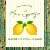 Vrijgezellenfeest van de Lemon Main Squeeze Poster