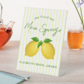 Vrijgezellenfeest van de Lemon Main Squeeze Reclamebord Met Voetstuk (Insitu)