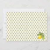 Vrijgezellenfeest van de Lemons Main Squeeze Kaart (Achterkant)