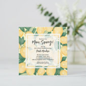 Vrijgezellenfeest van de Lemons Main Squeeze Kaart (Staand voorkant)