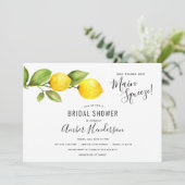 Vrijgezellenfeest van de Lemons Main Squeeze Kaart (Staand voorkant)