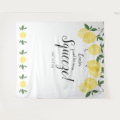 Vrijgezellenfeest van de Lemons van het belangrijk Wandkleed (Voorkant (horizontaal))