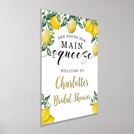 Vrijgezellenfeest van de Lemons van het Hoofdplein Folie Afdrukken (Laagn)