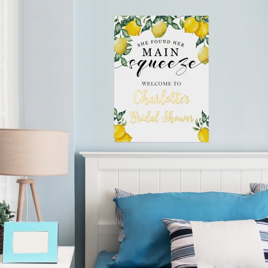 Vrijgezellenfeest van de Lemons van het Hoofdplein Folie Afdrukken (Insitu (Slaapkamer))