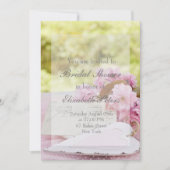 Vrijgezellenfeest van de  lentesbloem kaart (Voorkant)