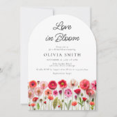 Vrijgezellenfeest van de liefde voor bloem kaart (Voorkant)