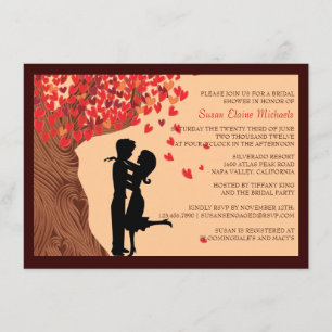 Vrijgezellenfeest van de liefdespaar dat het harts kaart