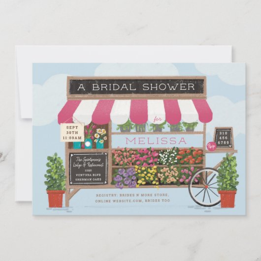 Vrijgezellenfeest van de markt voor bloemkool Farm Kaart (Voorkant)