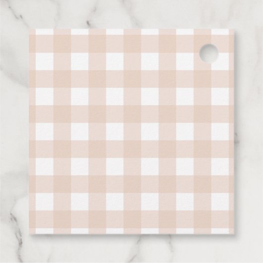 Vrijgezellenfeest van de markt voor verse landbouw bedankjes labels (Achterkant)