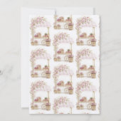 Vrijgezellenfeest van de markt voor verse landbouw kaart (Achterkant)