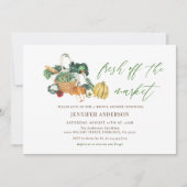 Vrijgezellenfeest van de markt voor verse landbouw kaart (Voorkant)