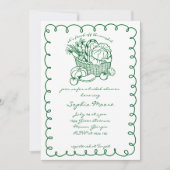 Vrijgezellenfeest van de markt voor verse landbouw kaart (Voorkant)