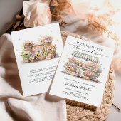 Vrijgezellenfeest van de markt voor verse landbouw kaart