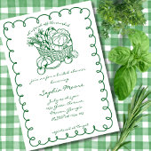 Vrijgezellenfeest van de markt voor verse landbouw kaart