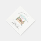 Vrijgezellenfeest van de markt voor verse landbouw servet (Hoek)