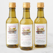 Vrijgezellenfeest van de markt voor verse landbouw wijn etiket (Flessen)