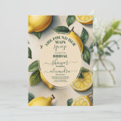 Vrijgezellenfeest van de Middellandse Zee met de b Kaart (Staand voorkant)