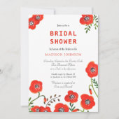 vrijgezellenfeest van de moderne bruiloft van flor kaart (Voorkant)