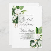 Vrijgezellenfeest van de moderne waterverf kaart (Voorkant / Achterkant)