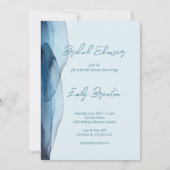 Vrijgezellenfeest van de mosterdblauw kaart (Voorkant)