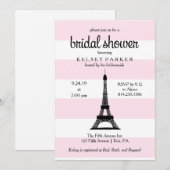 Vrijgezellenfeest van de oliefabriek van de roze s kaart (Voorkant / Achterkant)