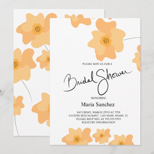 Vrijgezellenfeest van de pekelaar kaart (Voorkant / Achterkant)