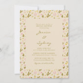 Vrijgezellenfeest van de roze groene lente Kaart (Voorkant)