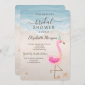 Vrijgezellenfeest van de Tropische Perzische Roze  Kaart (Voorkant / Achterkant)